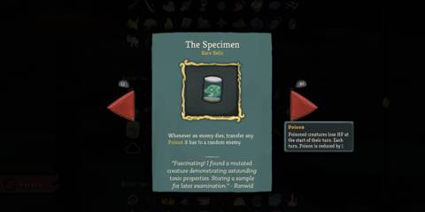 Slay the Spire's Specimen Relic, the Silent