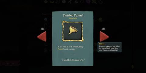 Slay the Spire's Twisted Funnel, Silent Relic