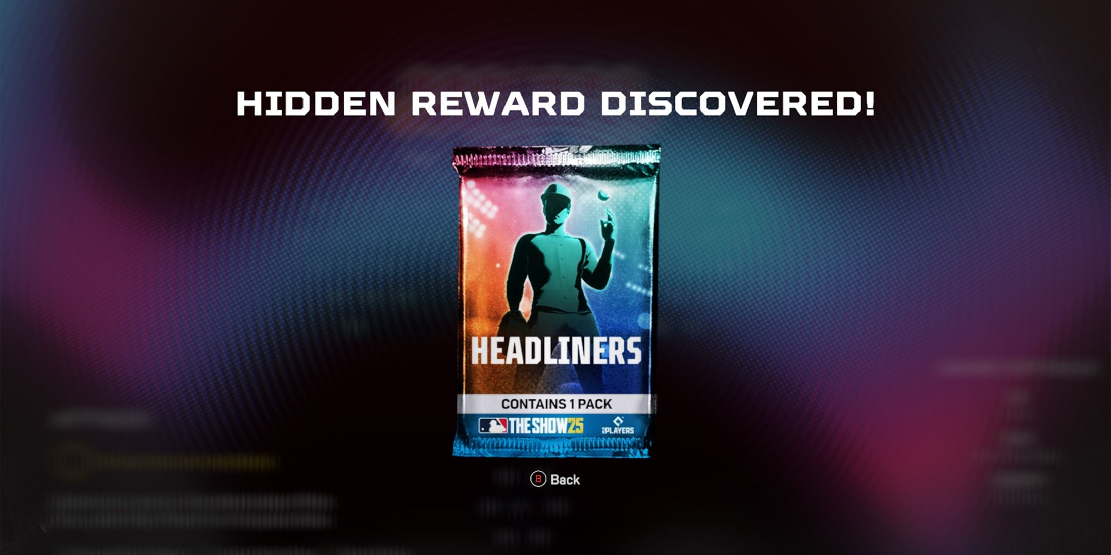 MLB The Show 25 Conquest Hidden Reward Headliners Pack