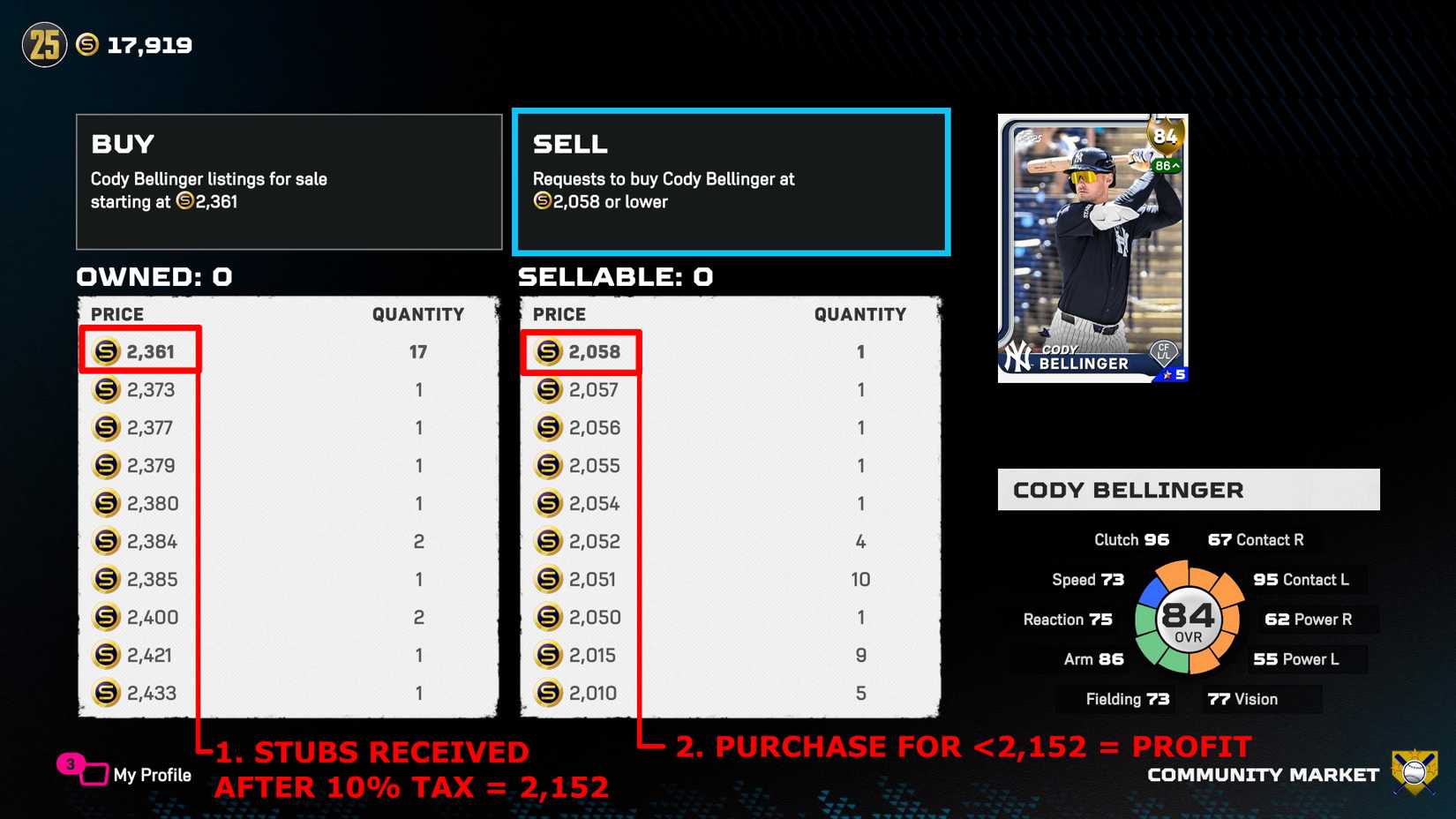mlb the show 25 make stubs