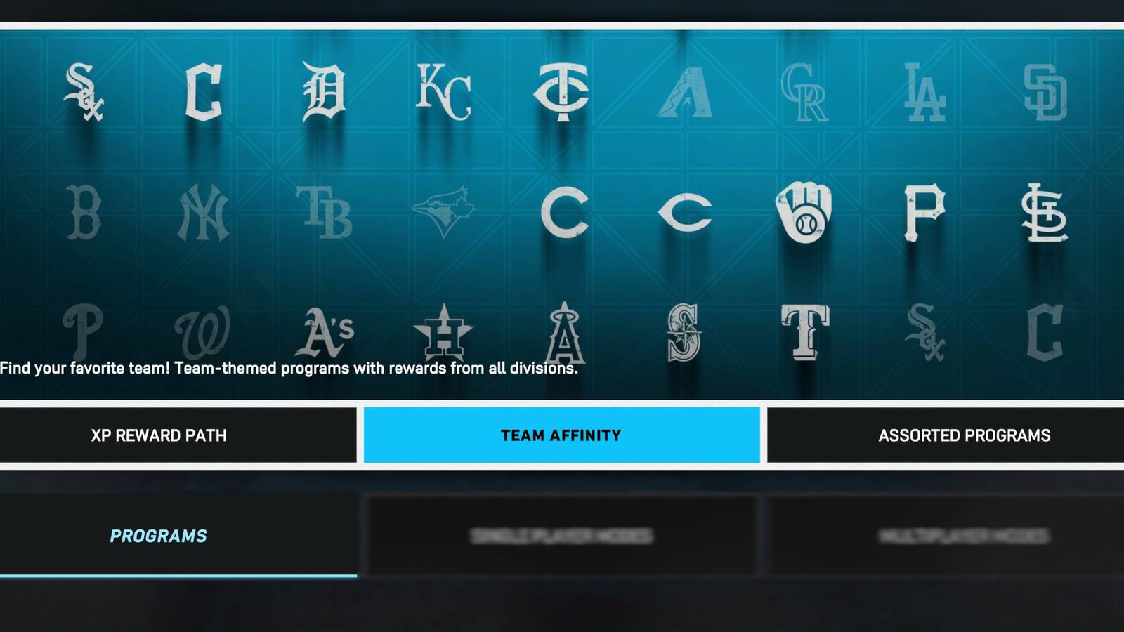 mlb the show 25 team affinity complete fast