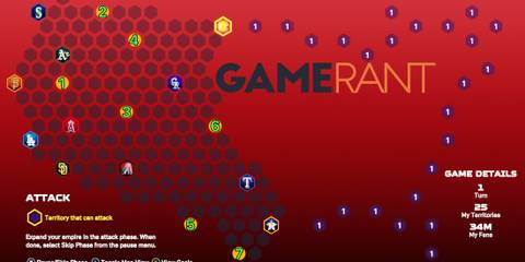MLB The Show 25 USA West Hidden Rewards Locations Conquest Map