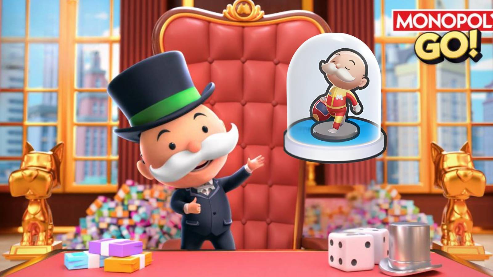 Monopoly GO Mr. Racer Token