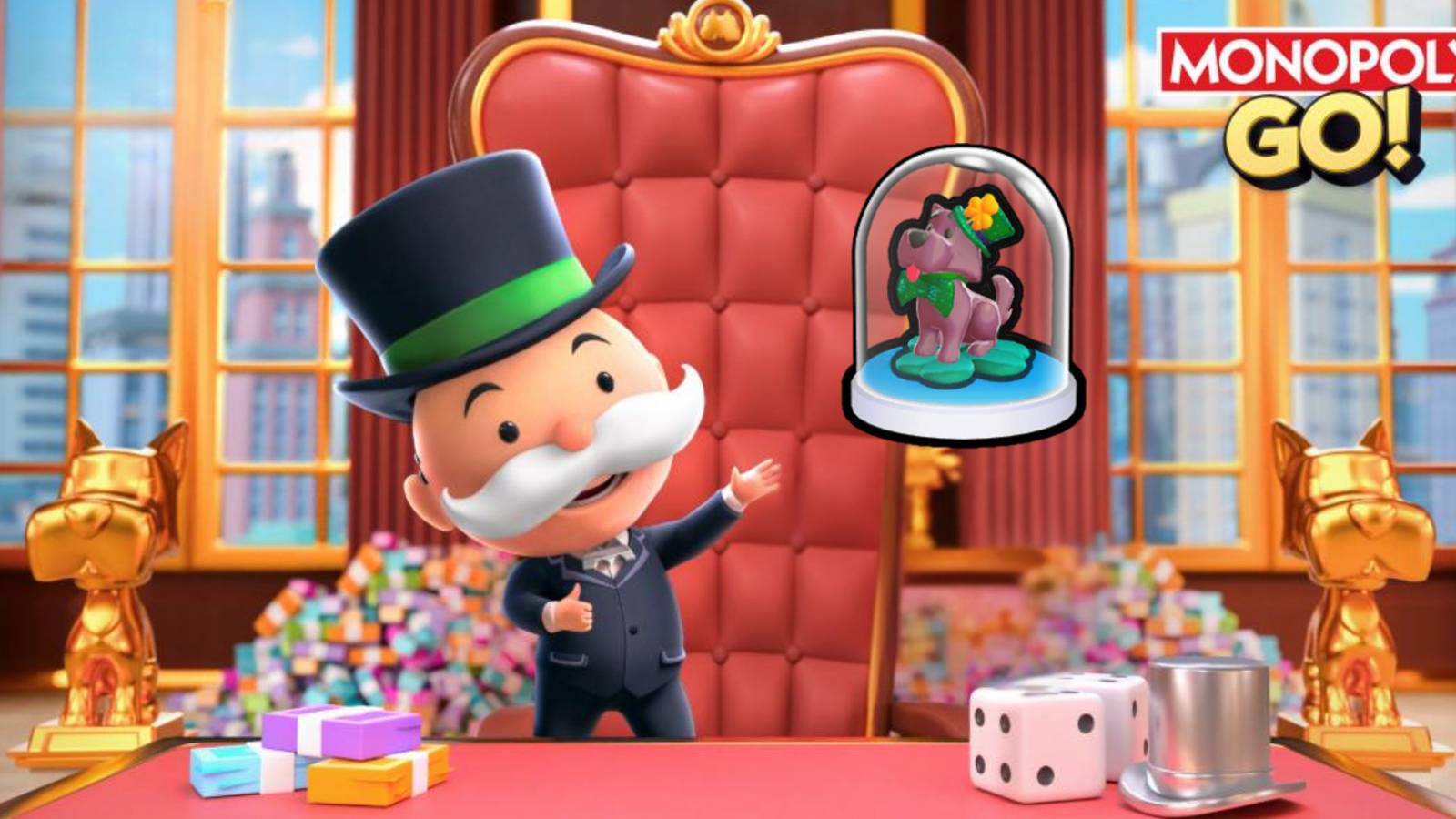 Monopoly GO Shamrock Scottie Token