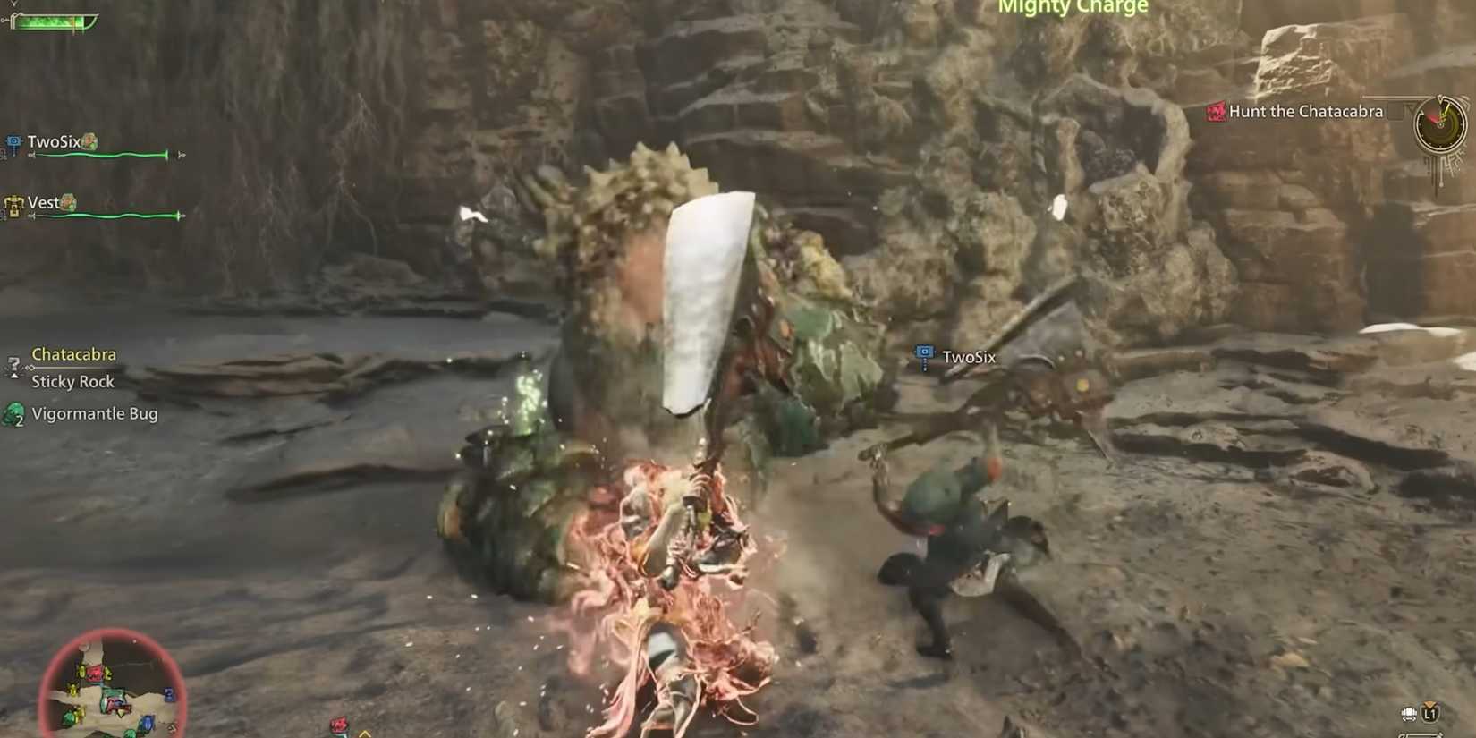 Monster Huner Wilds Hammer mighty charge