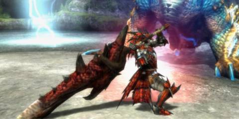 Monster Hunter 3 Ultimate A hunter about to attack 