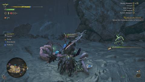 monster hunter wilds comaqchi dead