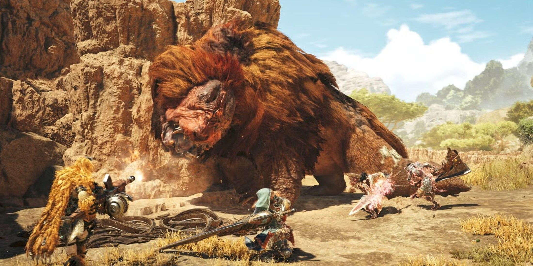 Monster Hunter Wilds fans notices NPCs pose in photo mode.