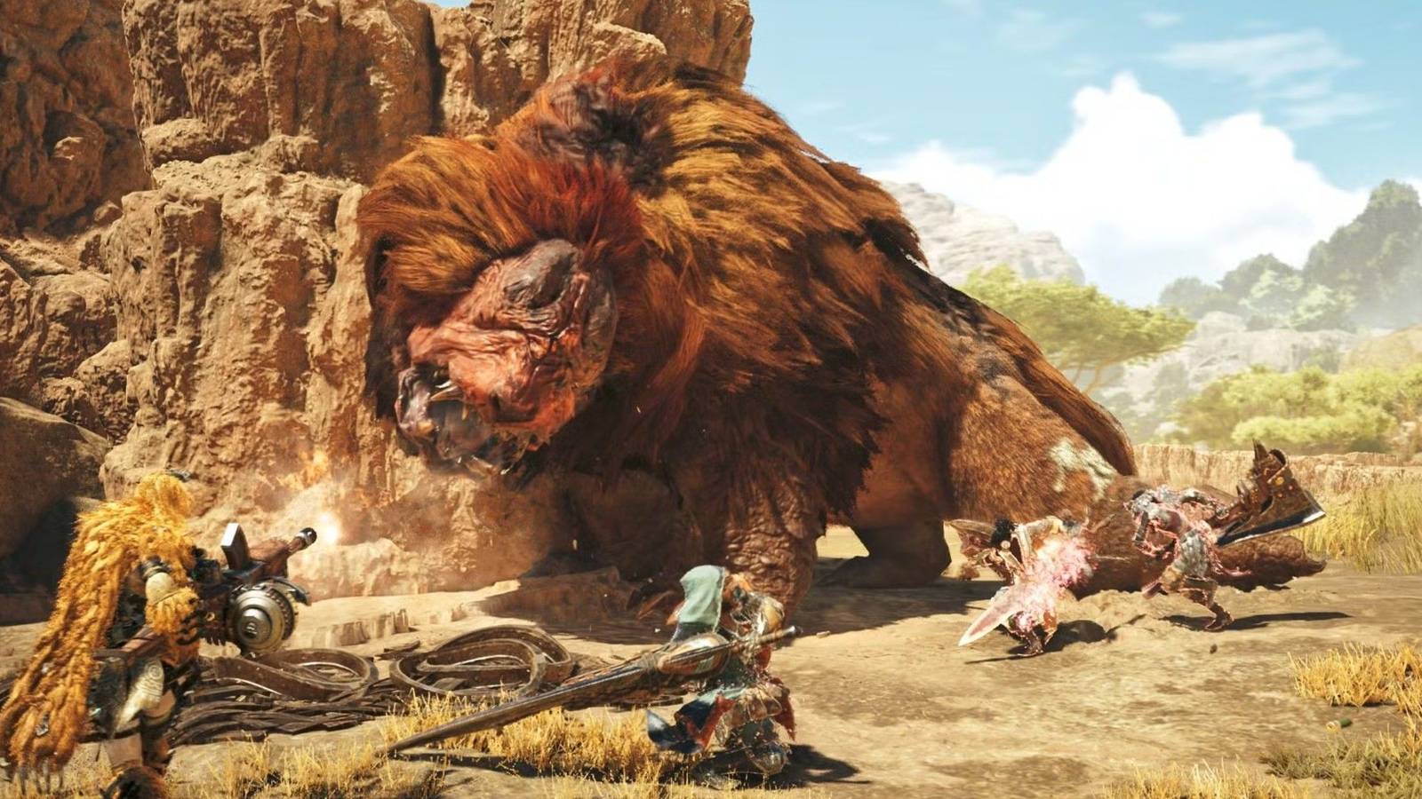 Monster Hunter Wilds fans notices NPCs pose in photo mode.