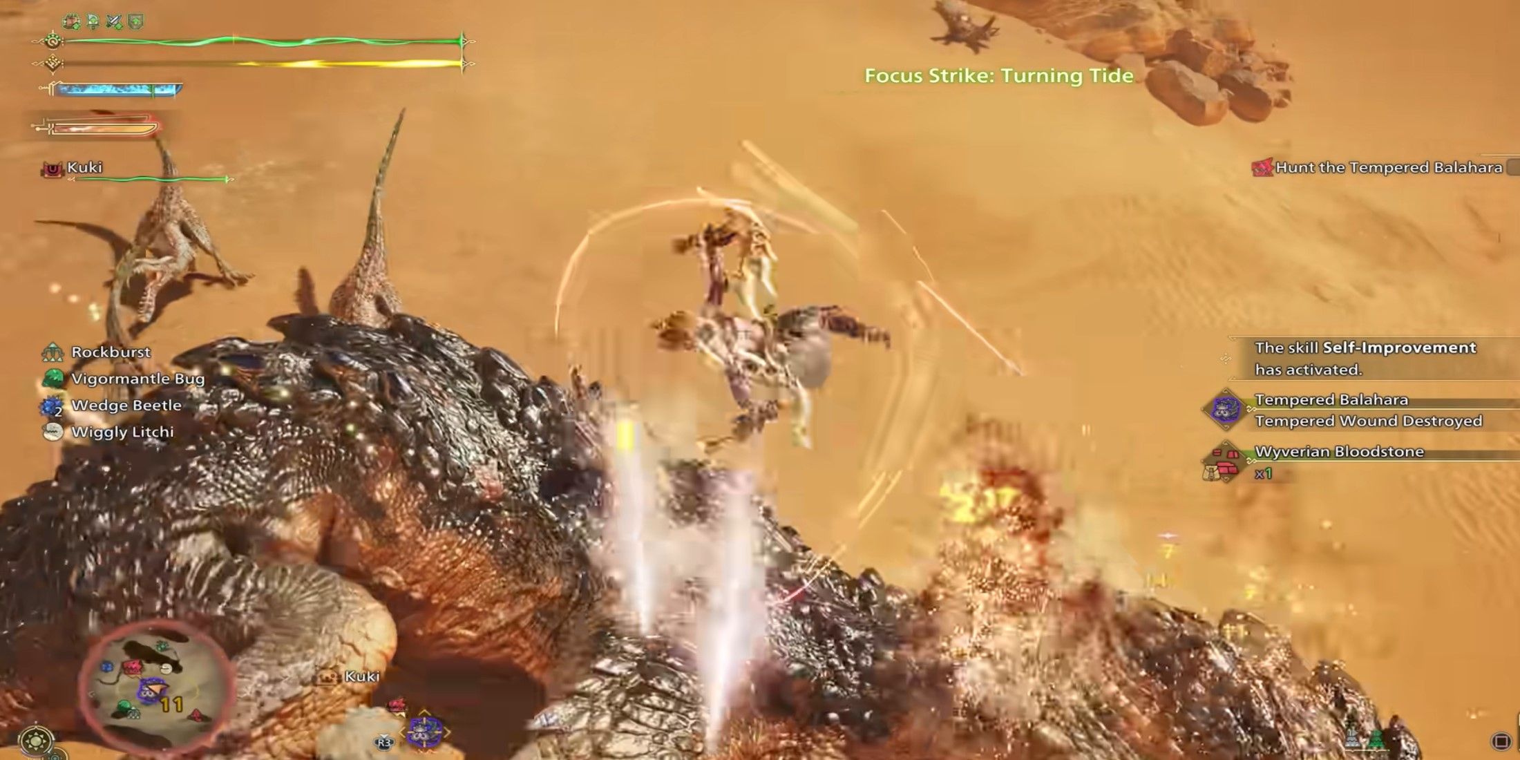 Monster Hunter Wilds dual blades balahara