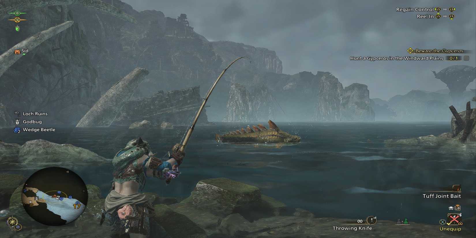 Monster Hunter Wilds fishing