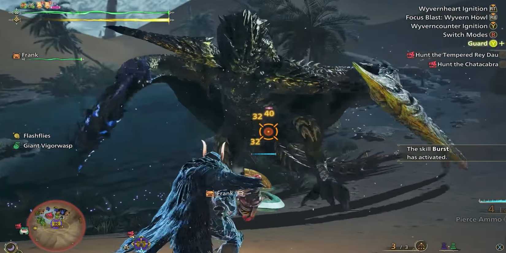 Monster Hunter Wilds heavy bowgun pierce rey dau