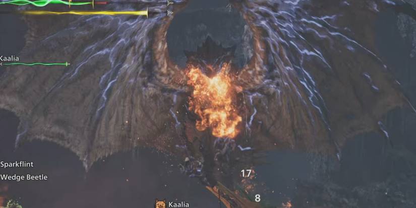 Monster-Hunter-Wilds-How-To-Defeat-Guardian-Rathalos-Moveset-Aerial-Fireball
