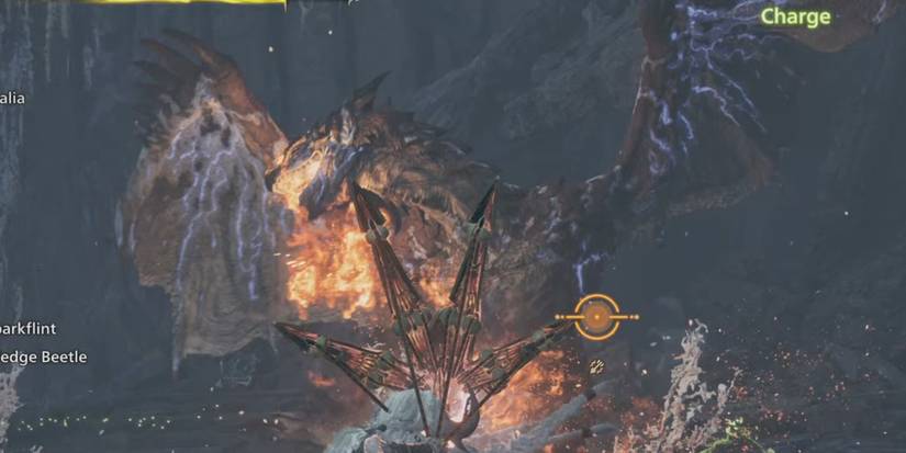 Monster-Hunter-Wilds-How-To-Defeat-Guardian-Rathalos-Moveset-Fireball