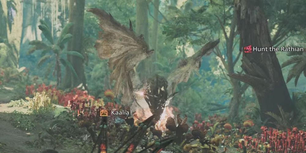 Monster-Hunter-Wilds-How-To-Defeat-Rathian-Moveset-Fireball