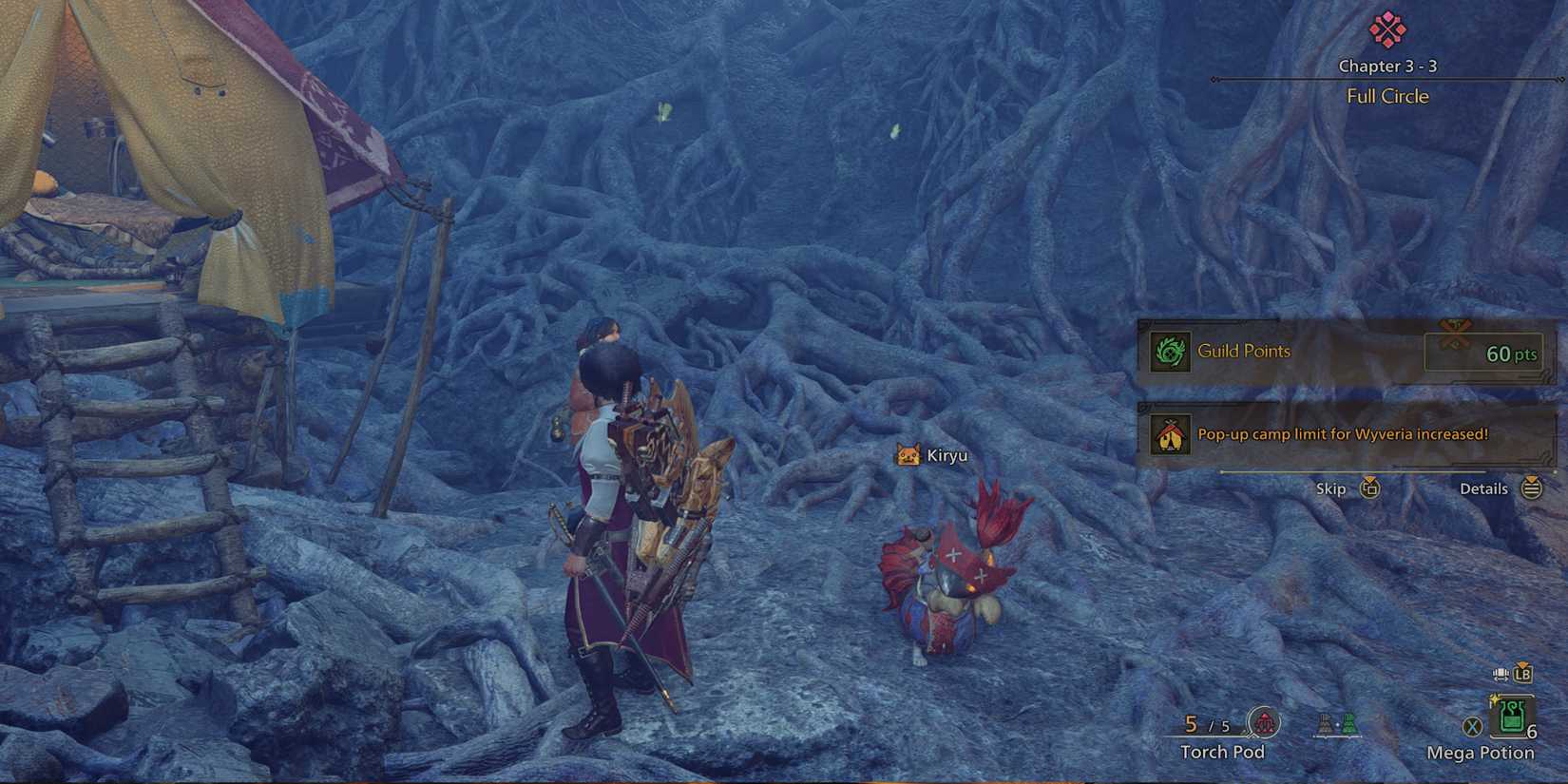 Monster Hunter Wilds Set Up Pop-Up Camp Create Pop-Up Camps MH Wilds Limit Increase