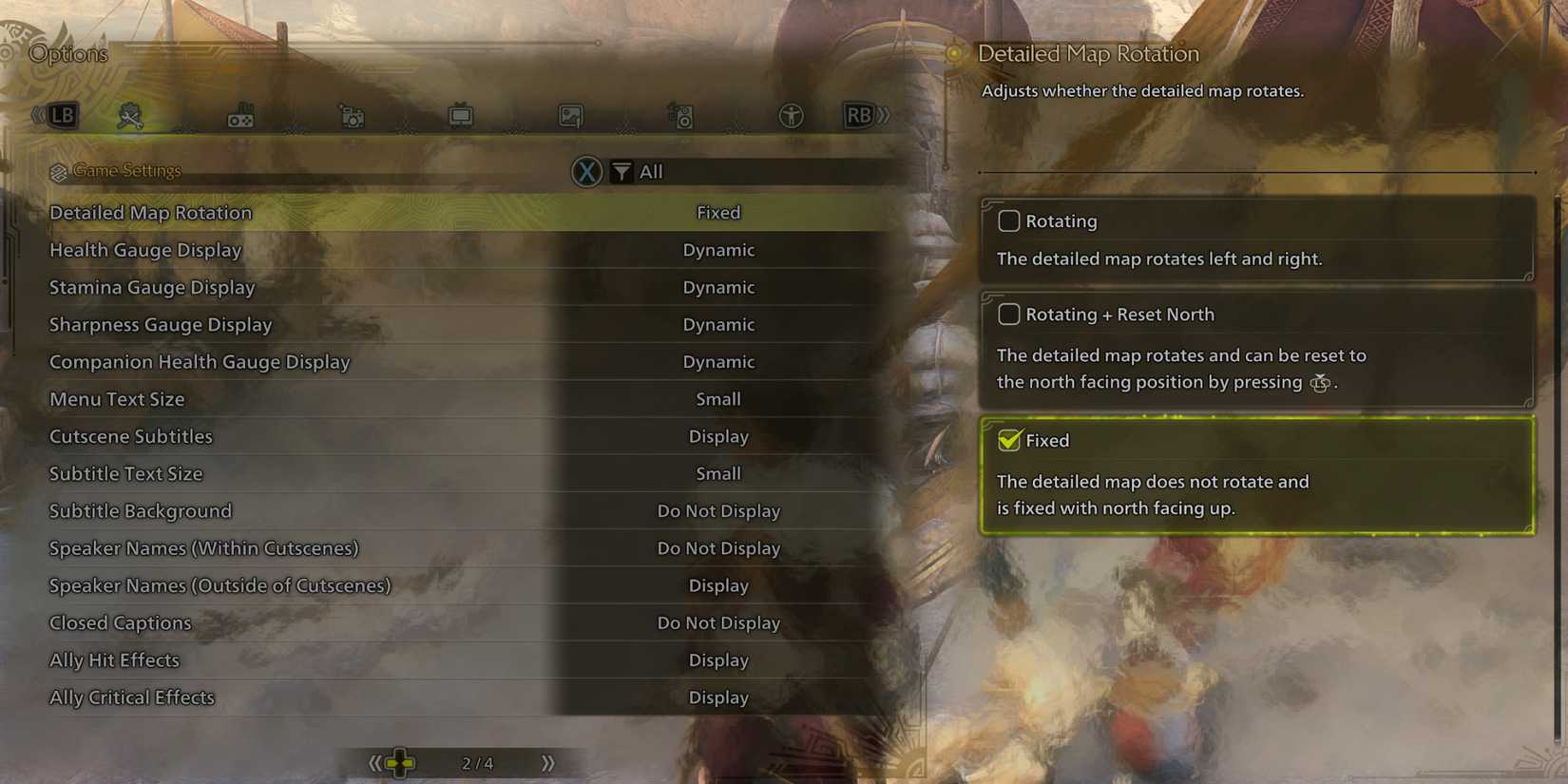Monster Hunter Wilds Settings To Change First Settings Mh Wilds Detailed Map Rotation