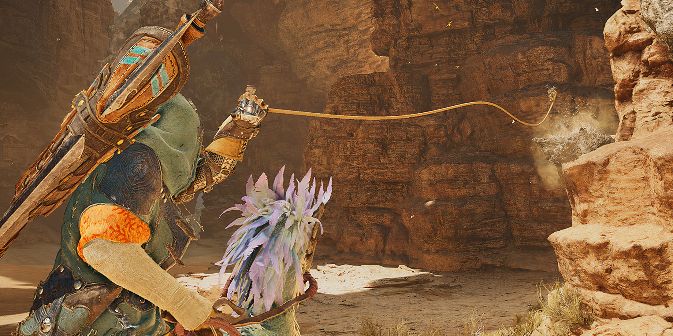 Zielen mit der Schleuder