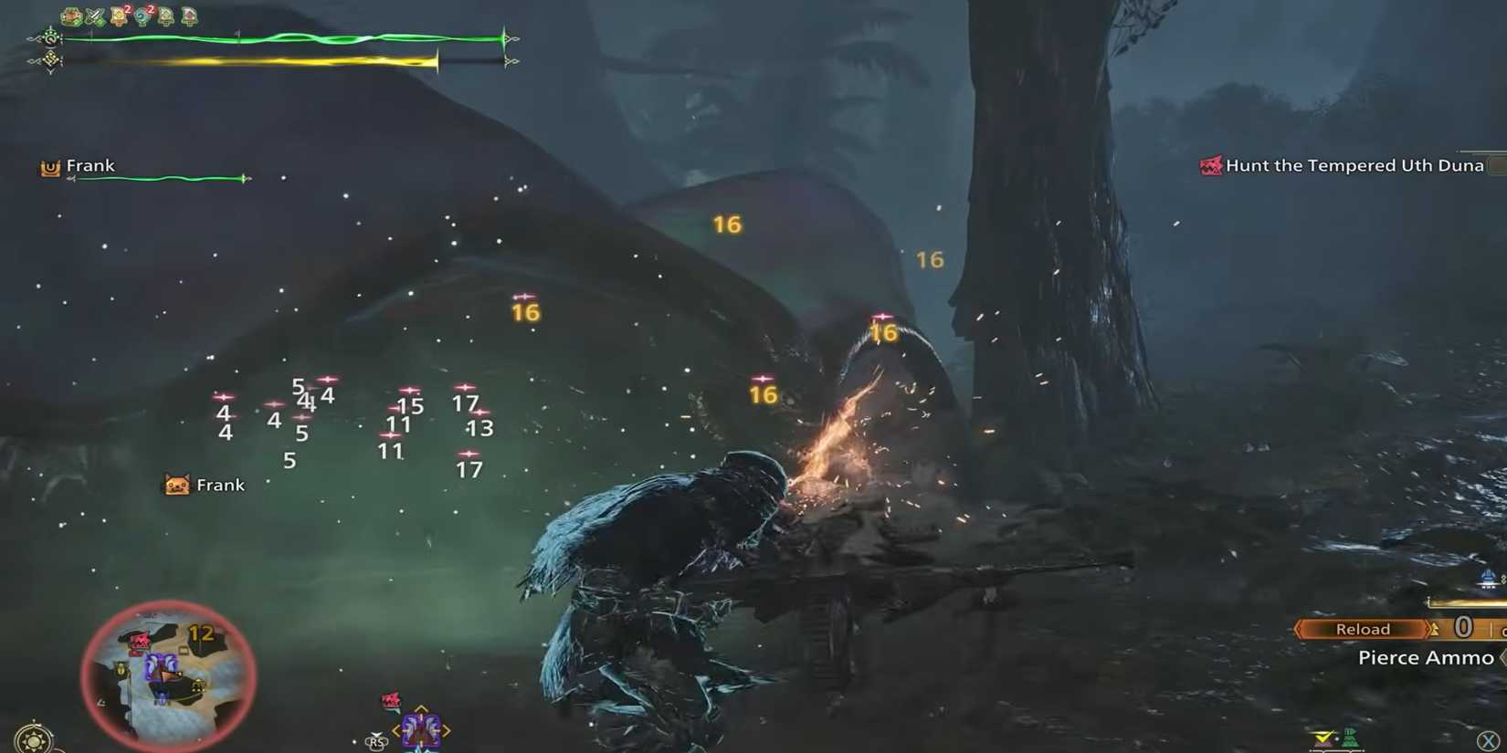 Monster Hunter Wilds sticky ammo uth duna