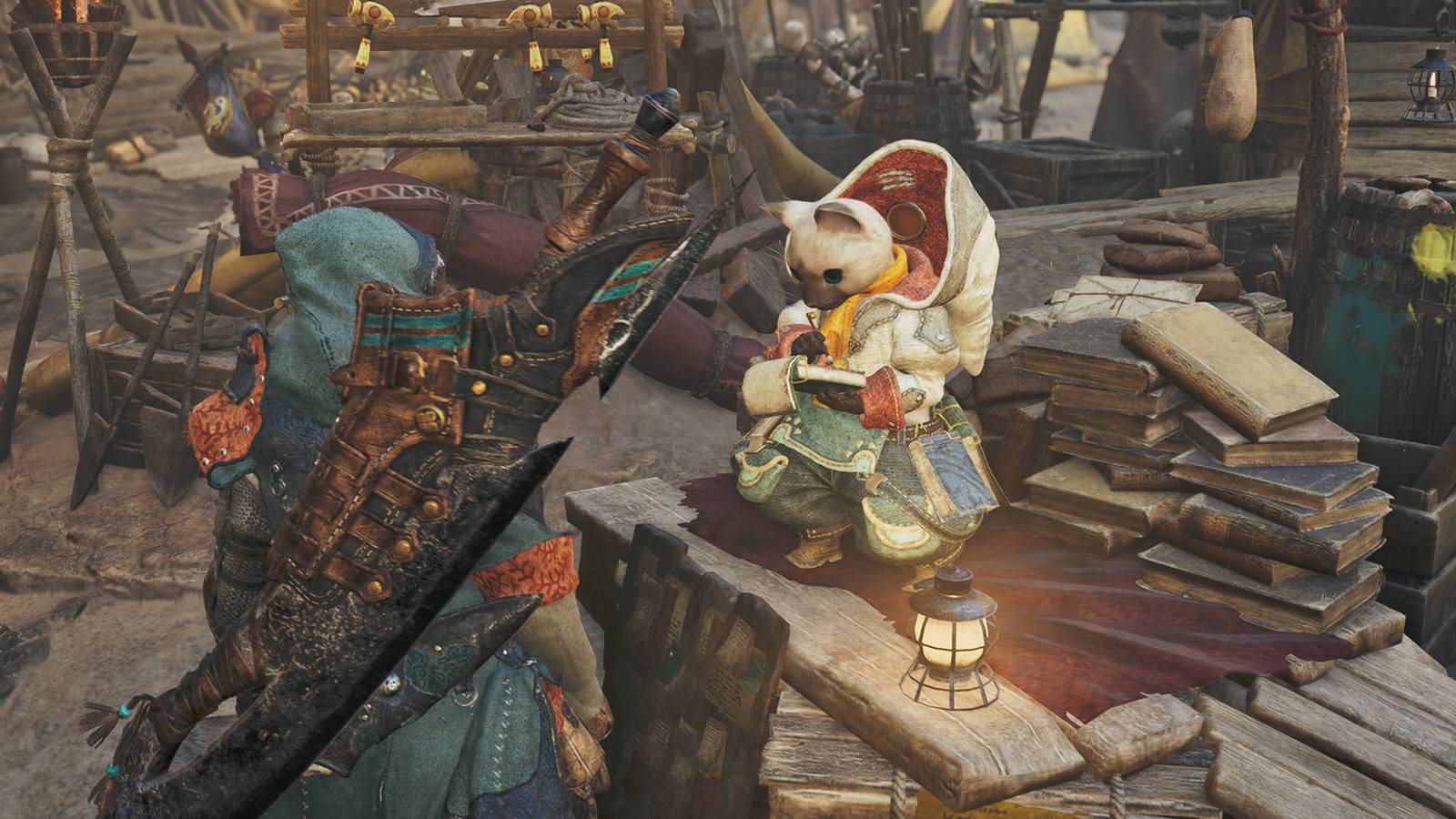 monster hunter wilds Support Desk at Base Camp