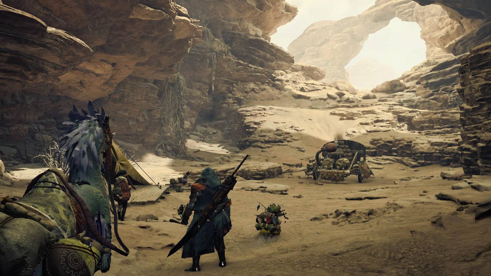 The Player Entering The Training Area