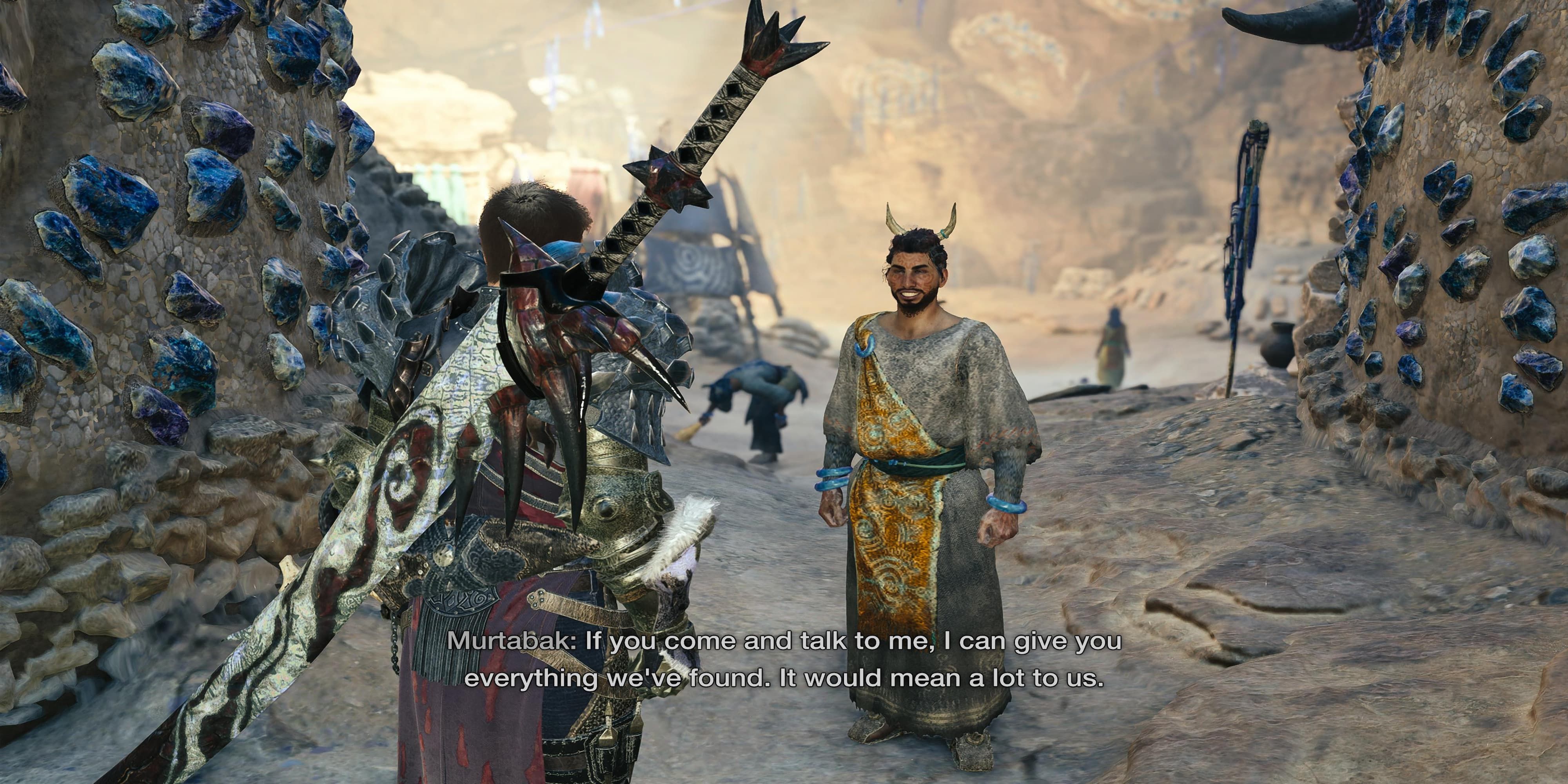 The Player Talking To Murtabak