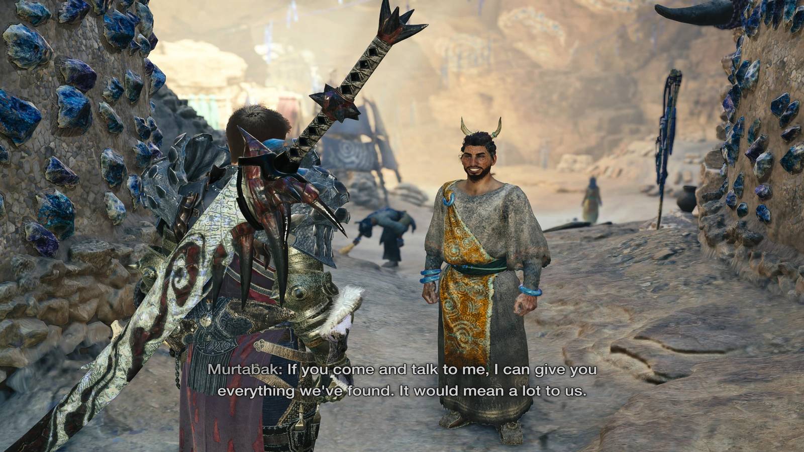 The Player Talking To Murtabak