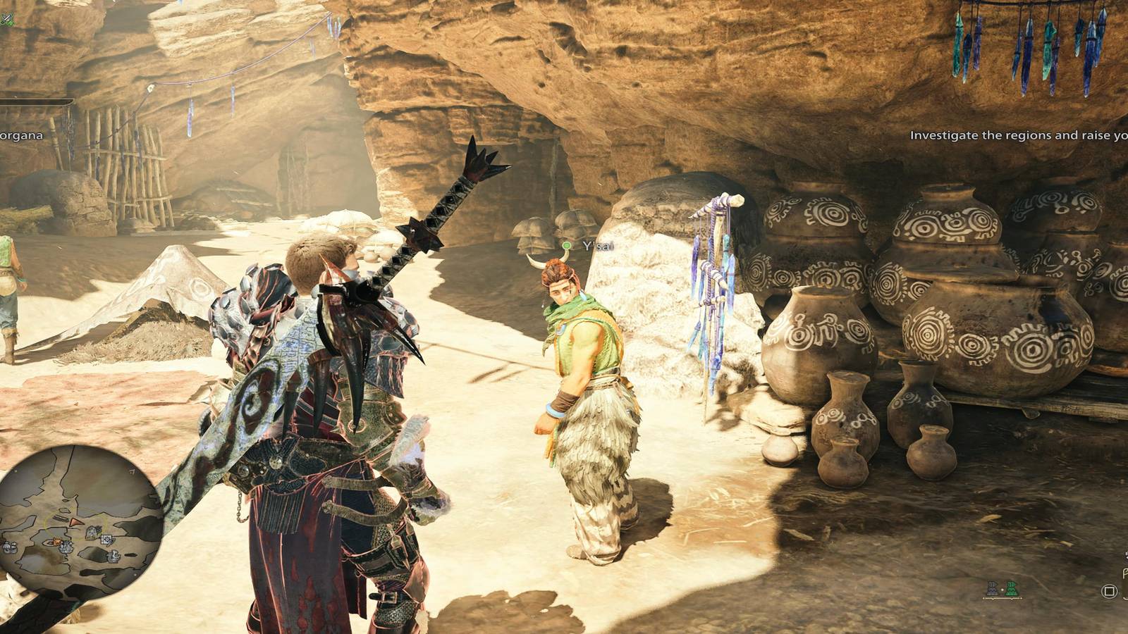 The Player Approaching Y'Sai