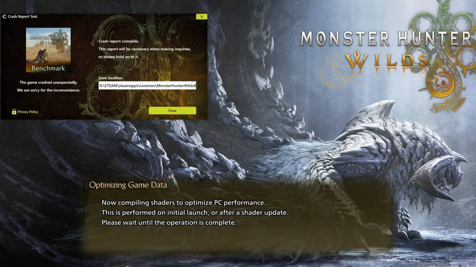 monster-hunter-wilds_crash-report