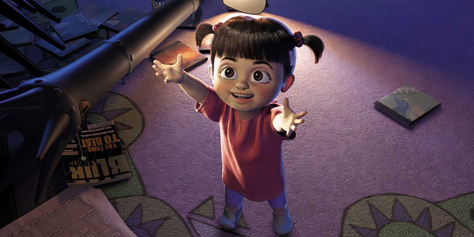 boo in disney pixar's monsters, inc.