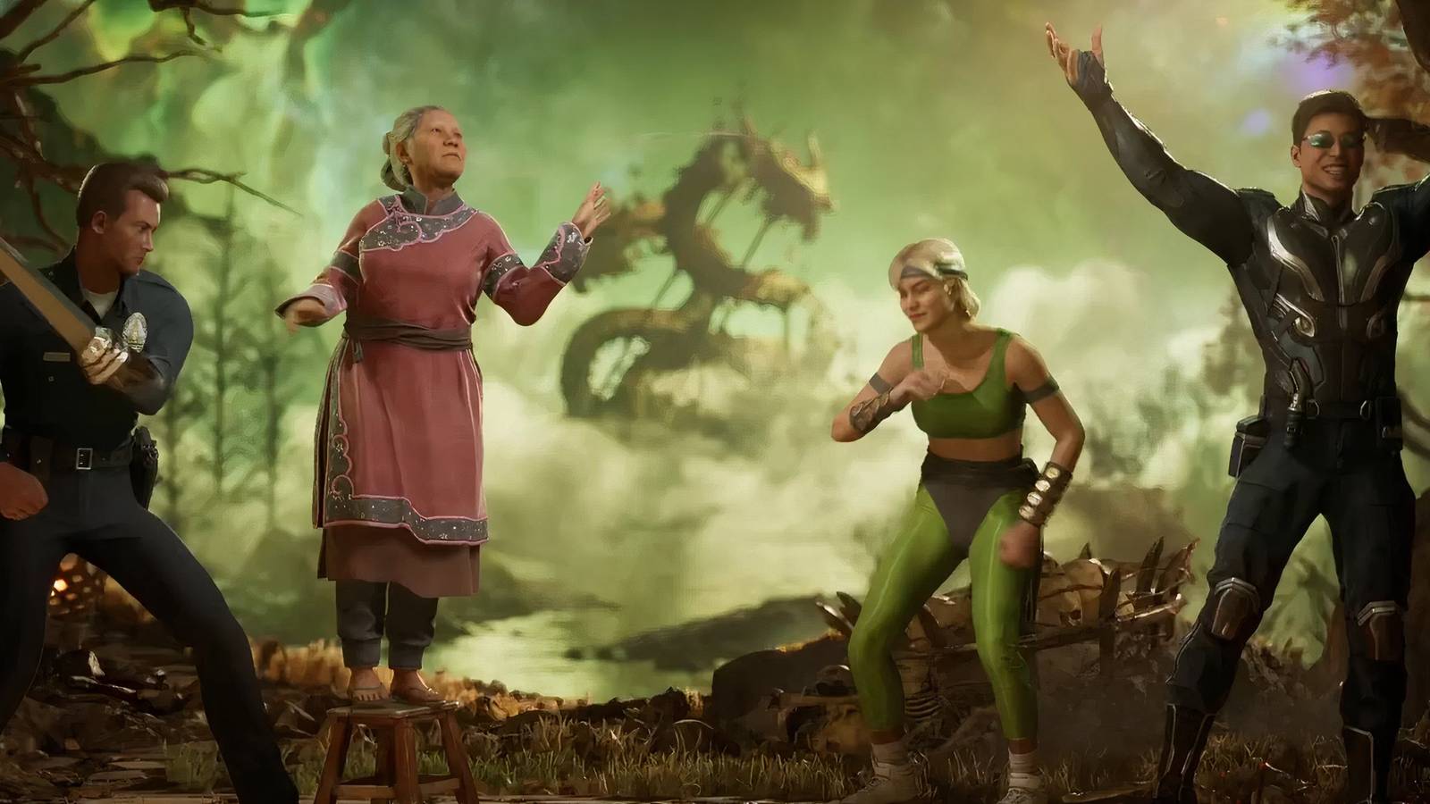 Mortal Kombat shows Madam Bo in Kameo Fighter action