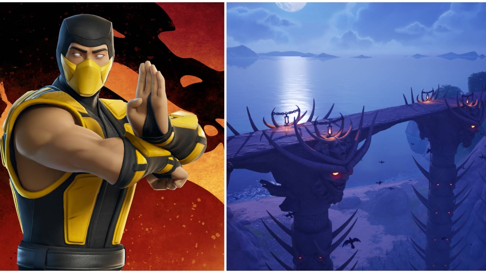 mortal kombat fortnite update
