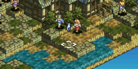 Moving on a map in Tactics Ogre Let Us Cling Together