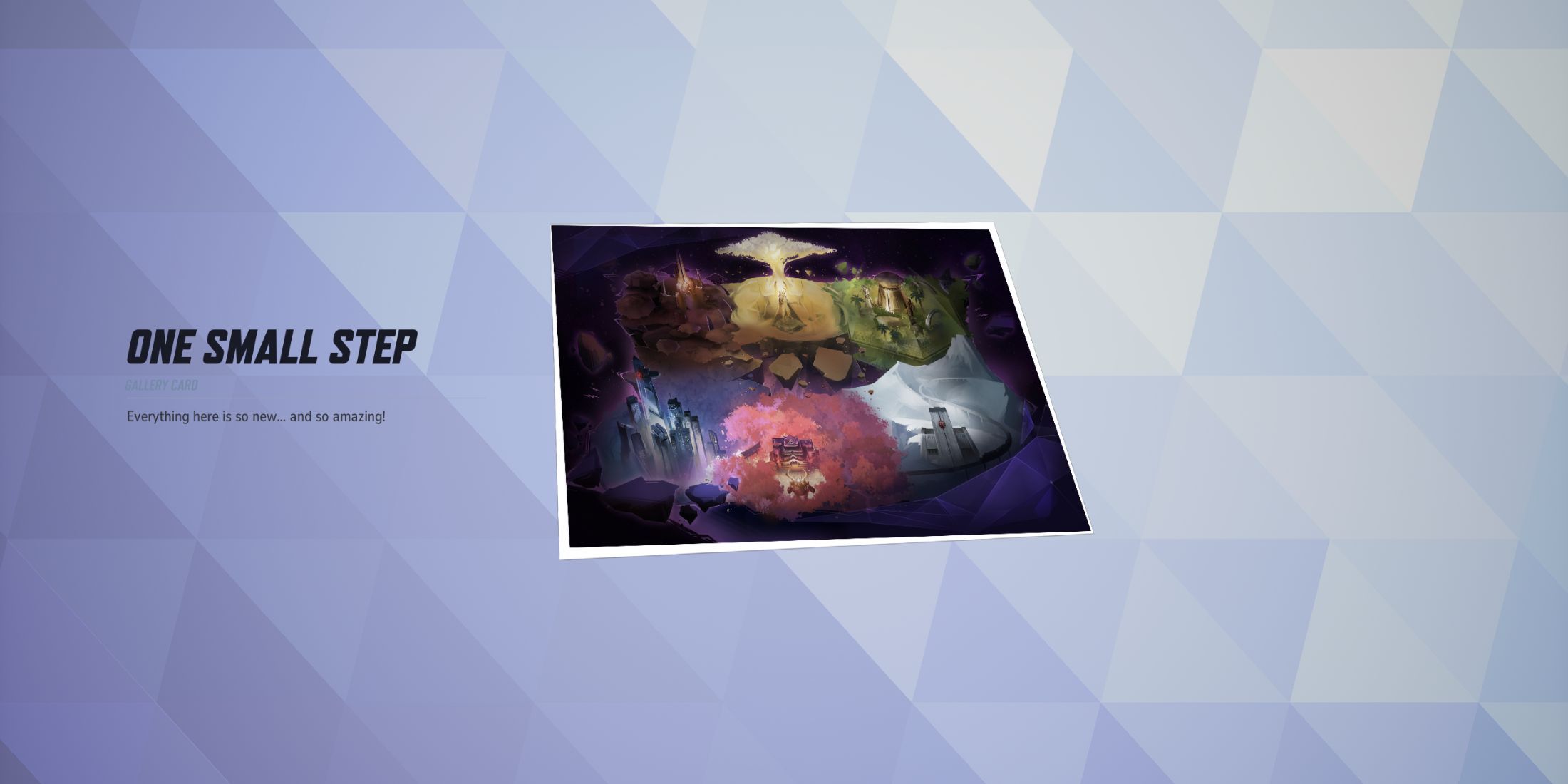 One Small Step Gallery Card in Marvel Rivals' Galacta's Cosmic Adventure event