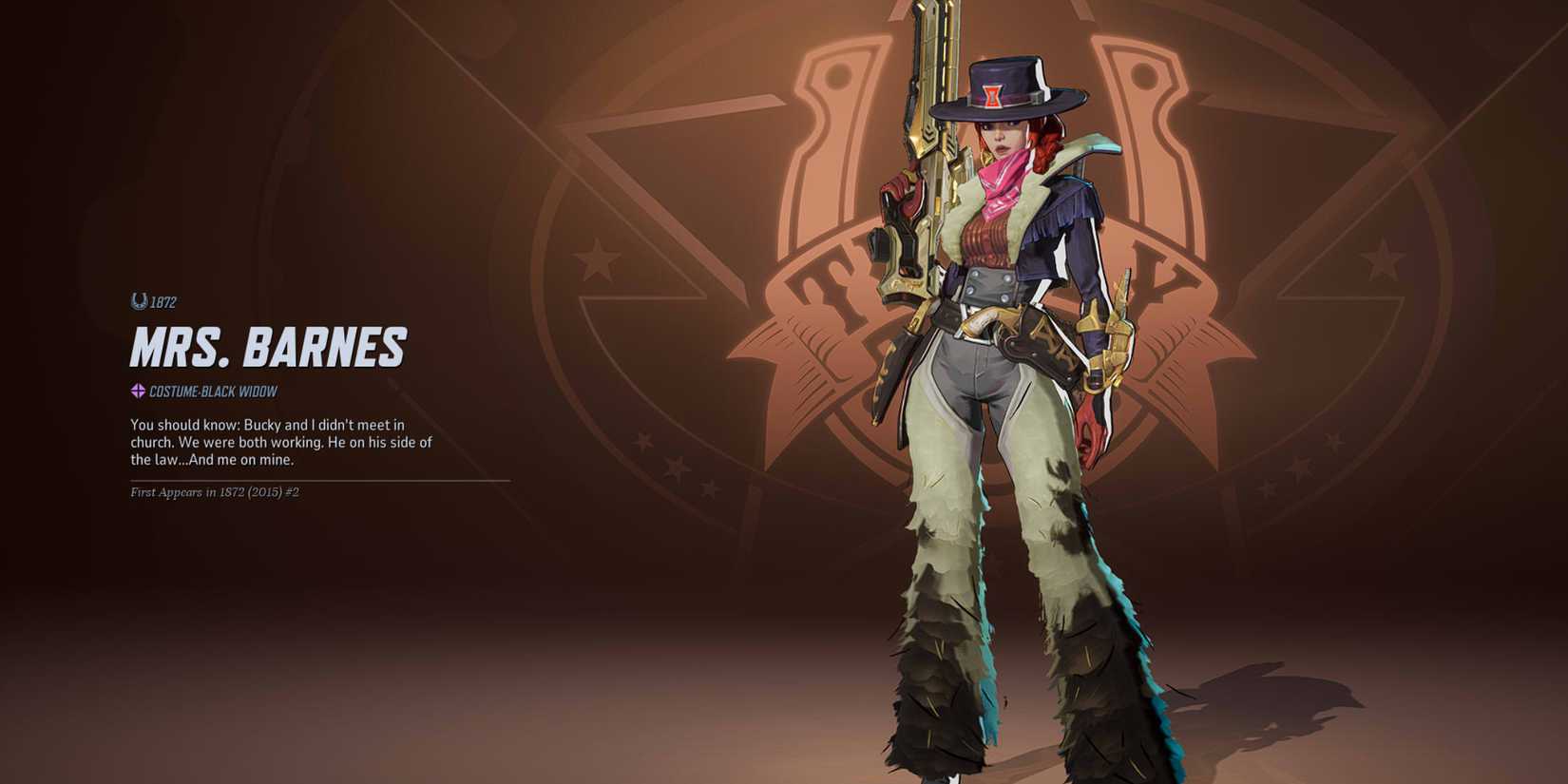 MRS BARNES WIDOW SKIN