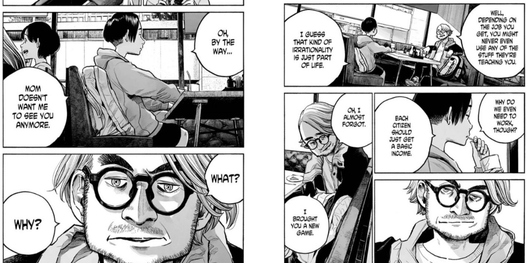 Mujina in the deep Morgan and his son