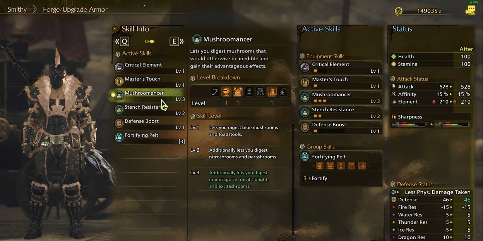 mushroomancer skill description in monster hunter wilds