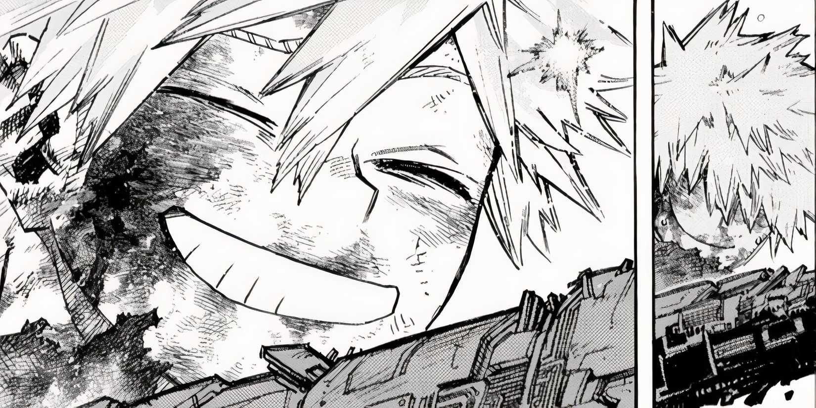 My Hero Academia Bakugo Katsuki save all might