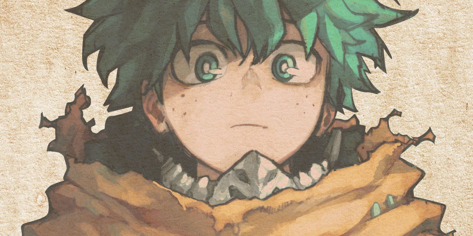 picture: deku in artwork on the exhibition's website.