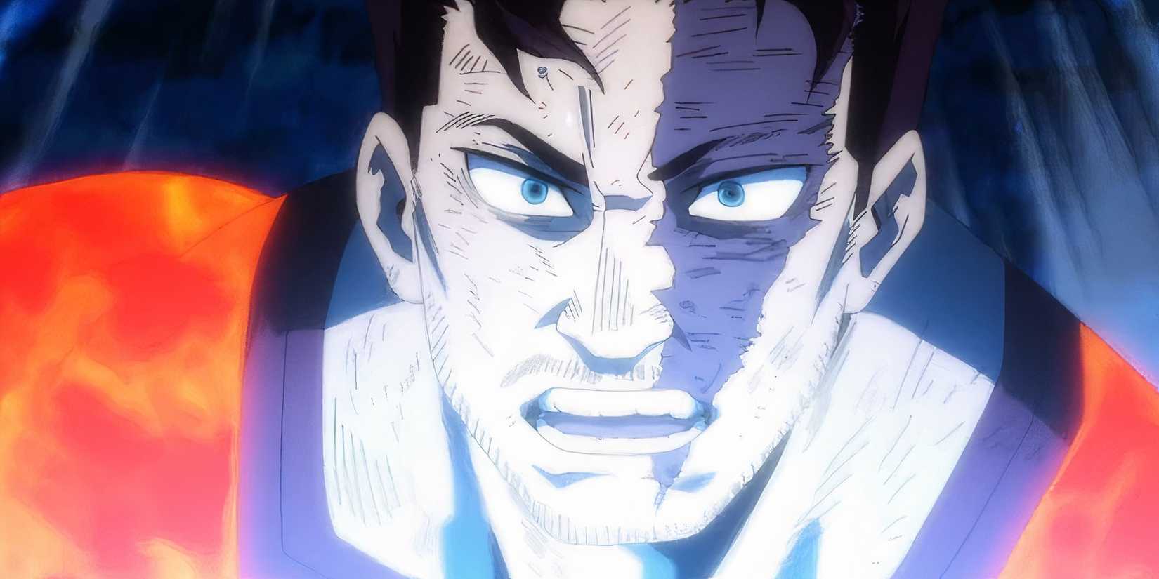 enji effort Todoroki family member power my hero academia