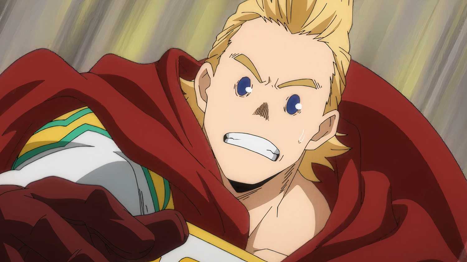 通形ミリオが死柄木と戦うシーン