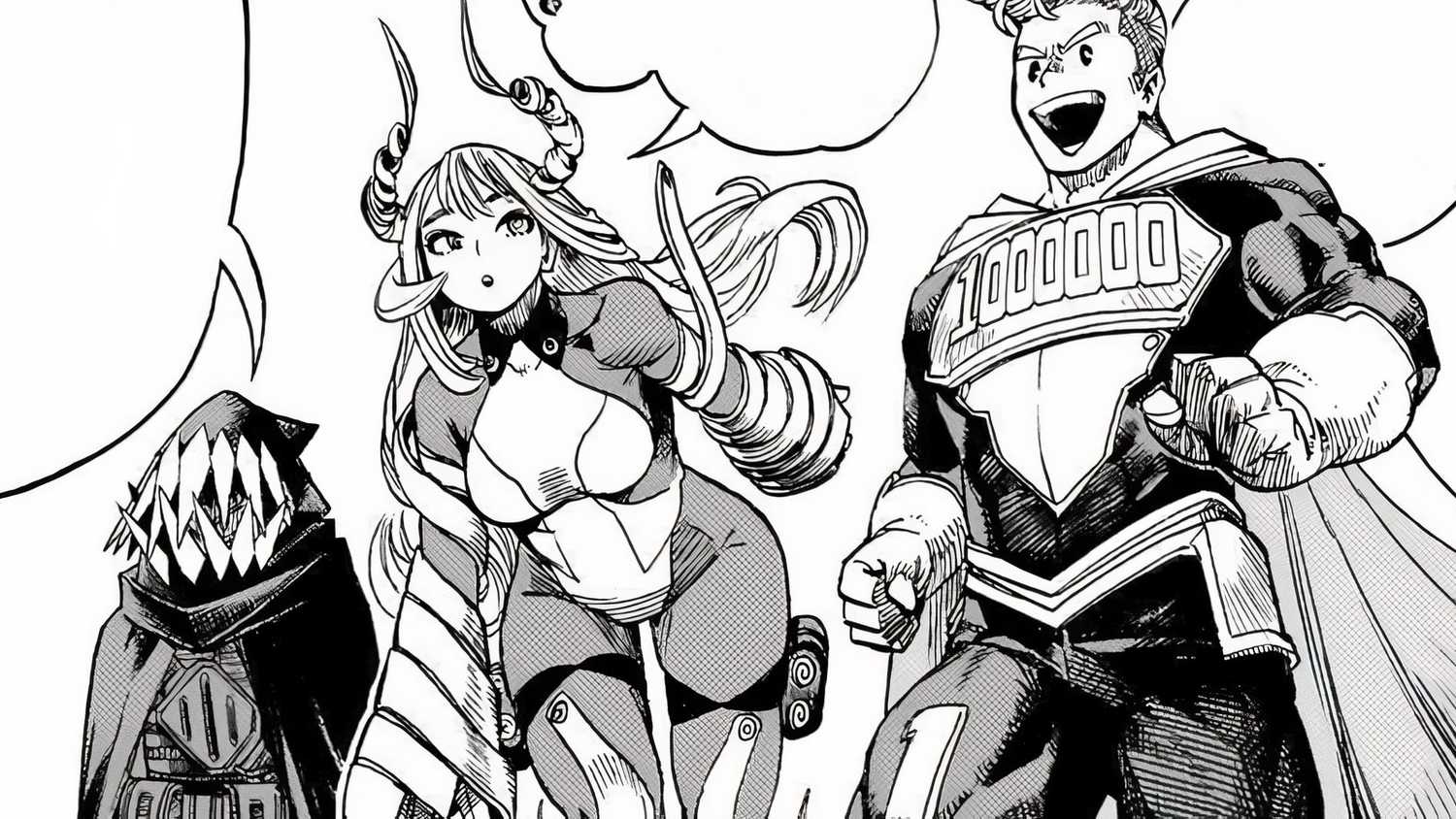 通形ミリオとビッグ3の仲間たち