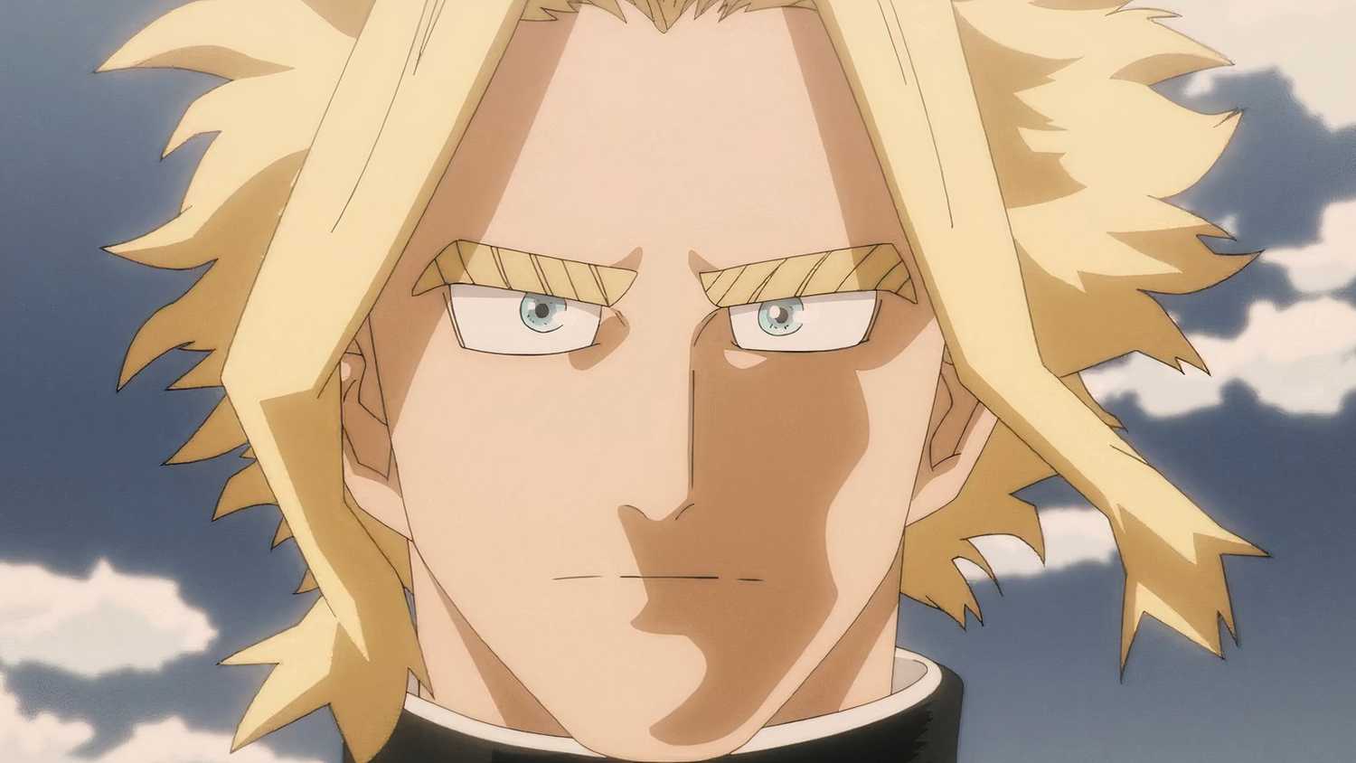 All Might joven en Mi Héroe Academia