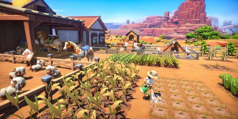 My Time At Sandrock developed farm