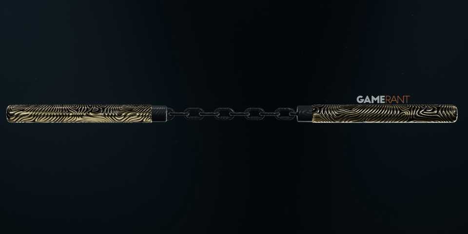 Mystic Gold Camo on Nunchaku in Black Ops 6