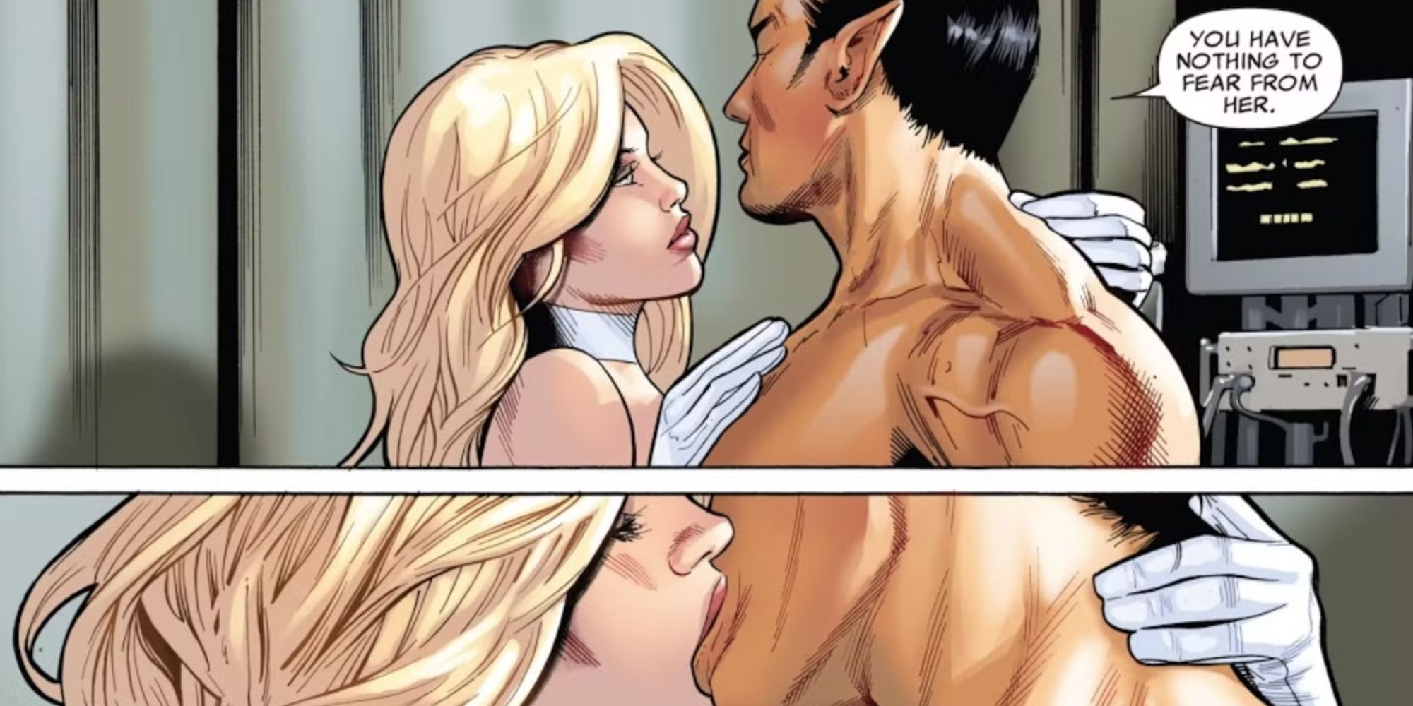 Namor And Emma Frost Marvel Comics