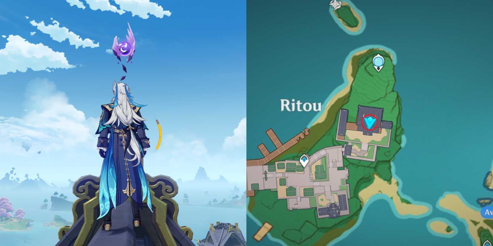 Narukami Island Electroculus Location 2