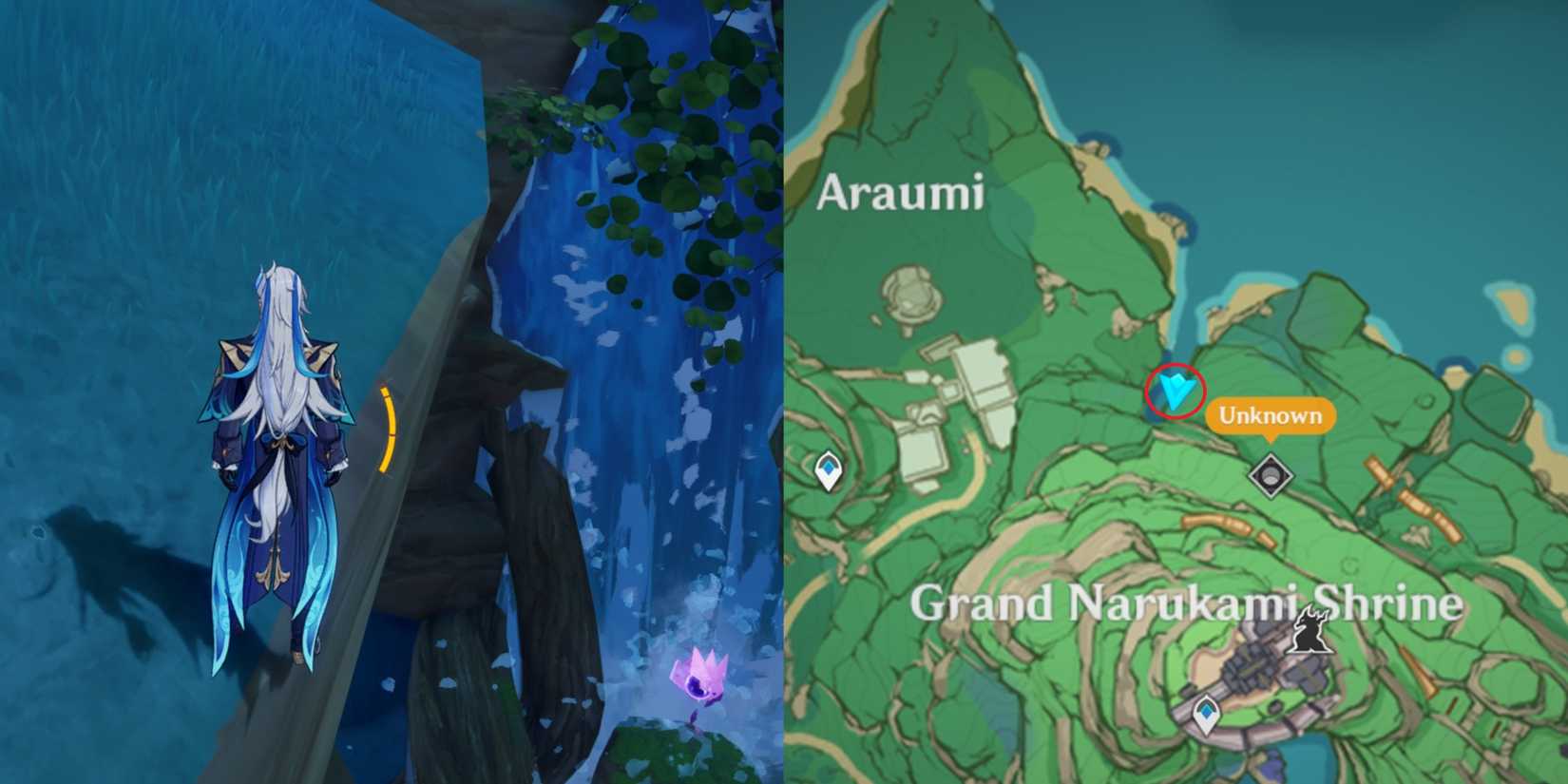 Narukami Island Electroculus Location 28