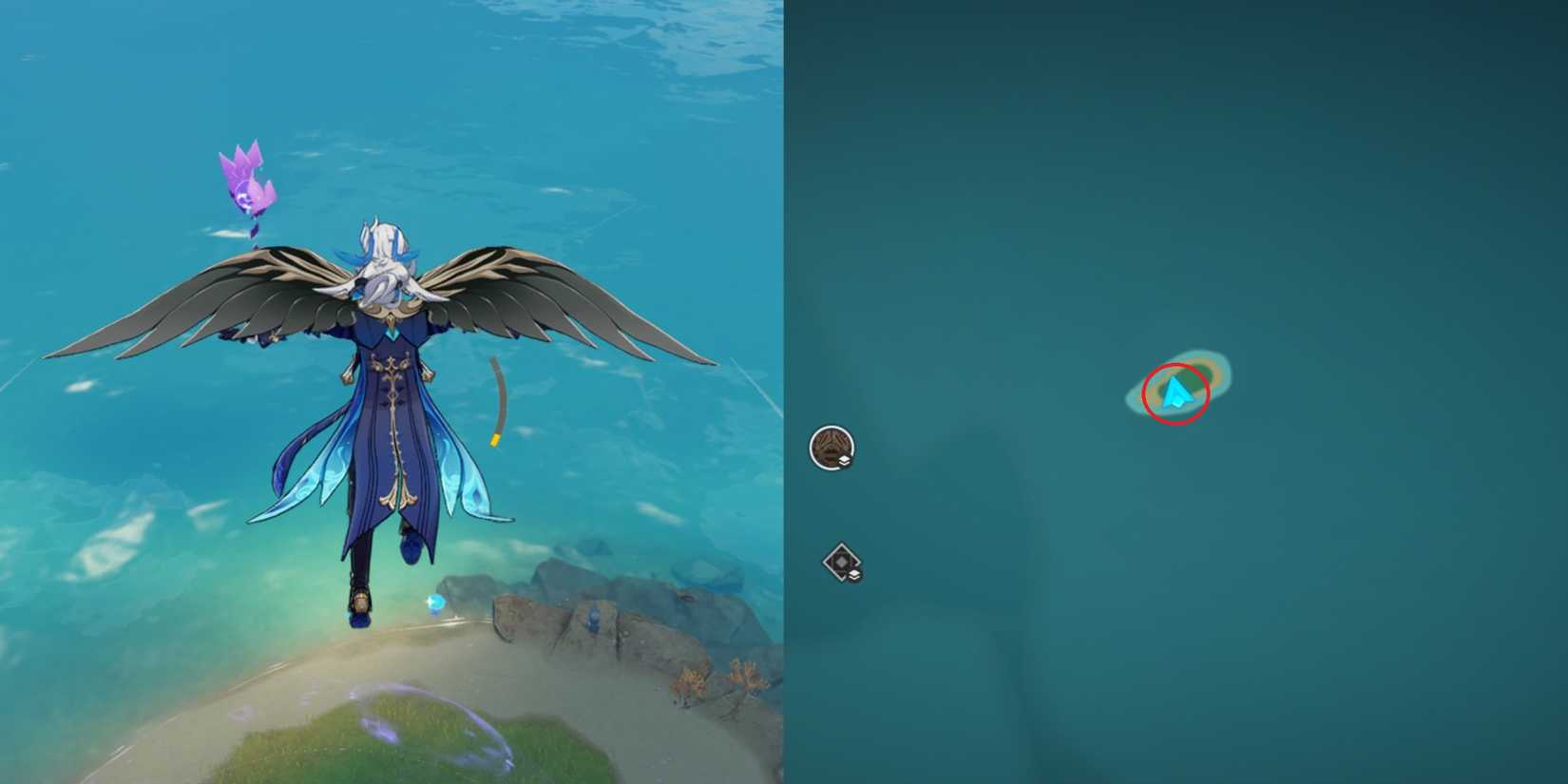 Narukami Island Electroculus Location 33