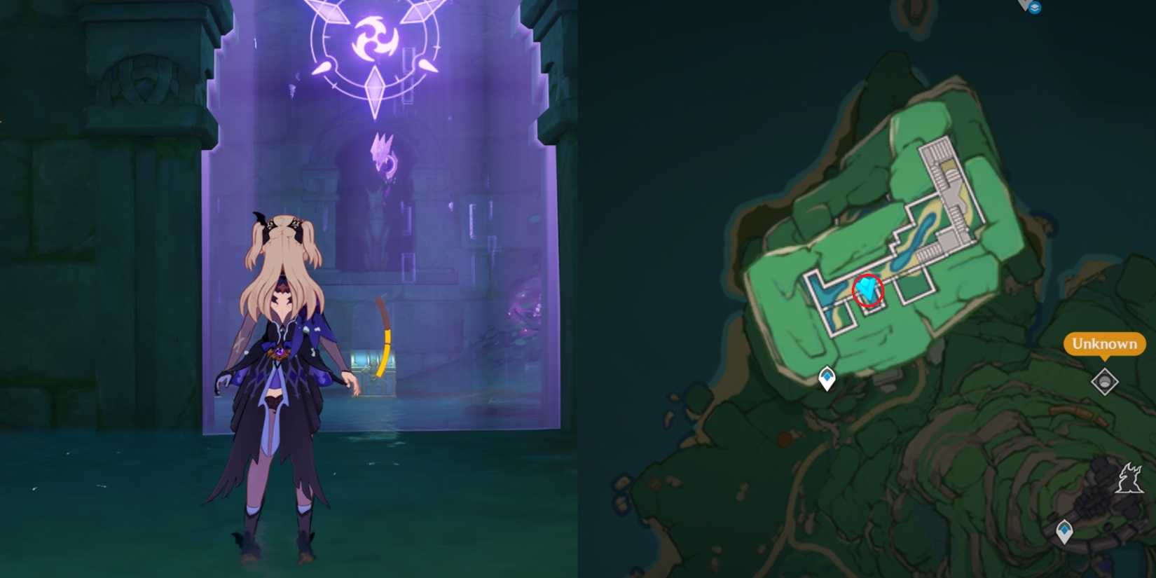 Narukami Island Electroculus Location 34